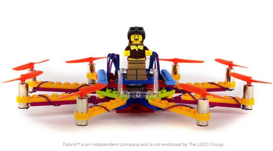 Flybrix: építs saját drónt lego kockákból
