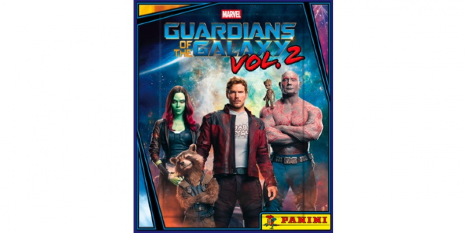 Galaxis Őrzői 2 matricaalbum a paninitől