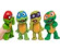 Playmates Toys Poveștile Țestoaselor Ninja: Puii Țestoase Bâlbâitoare
