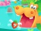 Sari și rotește-te pentru a hrăni animalele în jocul „Hungry Hungry Hippos: Move n’ Munch”