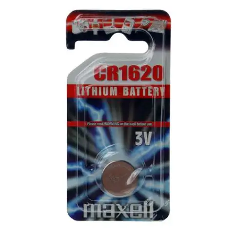 Maxell: Baterie litiu alcalină CR1620 1 bucată în pachet blister