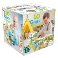 10+Cube Joc de asamblare cuburi - Pădure
