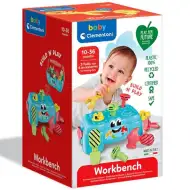 2 in 1 Bancă de lucru și cutie de scule cu unelte - Clementoni baby
