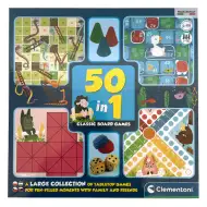50 in 1 joc de societate - Clementoni (limba maghiară)