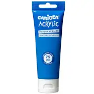 Acrilic 75ml vopsea acrilică albastră - Carioca