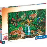 Animalele junglei puzzle Super de 300 piese - Clementoni