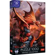 Anne Stokes: Dragonul care scuipă foc Puzzle premium plus de 1000 de piese - Trefl