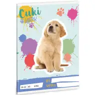 Ars Una: Animale drăguțe - Golden Retriever caiet simplu A/5 20-32