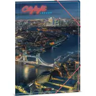 Ars Una: Citylight London mapă cu elastic A4