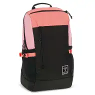 Ars Una: Ghiozdan școlar Rose Black AU-17, rucsac 32x47x18cm