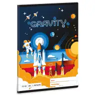 Ars Una: Gravity astronaut caiet liniat pentru clasa a 3-a A/5