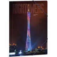 Ars Una: Hightower-Canton mapă cu elastic A/4