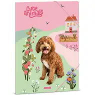 Ars Una: Mapă A/4 cu elastic cu cățeluși drăgălași Doggie