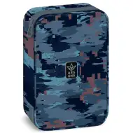 Ars Una: Penar multietajat cu model camuflaj albastru Hyde 15,5x22,5x4,5cm
