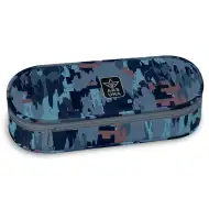 Ars Una: Penar oval albastru cu model camuflaj Hyde 23x5,5x9cm