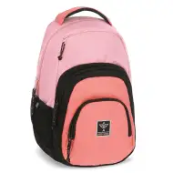 Ars Una: Rose Black AU-2 ghiozdan școlar, rucsac 32x46x22 cm