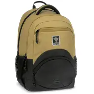 Ars Una: Rucsac ergonomic pentru școală Dune maro-negru, 33x45x24cm