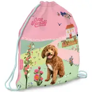 Ars Una: Sac de sport cu cățeluși drăguți Doggie, 32x42 cm