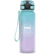 Ars Una: bidon fără BPA, cu gradient de culoare, finisaj mat - 800 ml - Orhidee