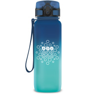 Ars Una: bidon fără BPA, cu gradient de culoare, mat - 800 ml - Dark Sea