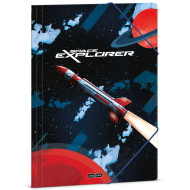 Ars Una: dosar cu elastic Space Explorer, format A4