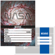 Ars Una: set de 10 invitații NASA, cu plic