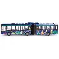 Autobuz articulat urban SIKU albastru 1/55