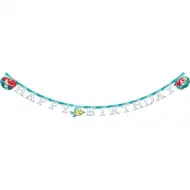 Banner de petrecere cu model Ariel, mica sirenă, 200cm