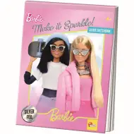 Barbie Make it sparkle! Caiet de desen strălucitor - Lisciani