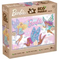Barbie prietene fermecate puzzle Eco mini cu 48 de piese 35x25cm - Lisciani
