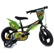 Bicicletă pentru copii cu dinozaur T-Rex, mărimea 12 - bicicletă Dino Bikes