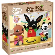 Bing și prietenii săi cântă puzzle Eco 24 piese 70x50cm - Lisciani