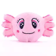 Bouncibles: Mingea de pluș săltăreață - Bubbles, axolotl roz