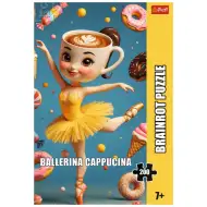 Brainrot: Puzzle Balerina Capuccina, 200 de piese