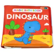 Buddy&amp;Barney Joc de baie: Carte de baie cu dinozauri care își schimbă culoarea