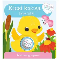 Burtica zornăitoare - Rățușca mică și prietenii săi carte pentru bebeluși