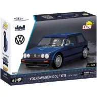 COBI: Jucărie de construcție Volkswagen Golf GTI albastru (24615)