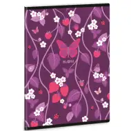 Caiet cu arc suplimentar Ars Una Bloom Papillon, format A5