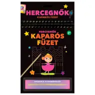 Caiet de activități cu zgârieturi - Prințese