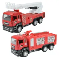 Camion de pompieri: Camion de pompieri cu spatele în două variante de 14cm