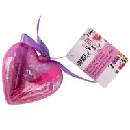 Canenco: Create It! Set de 2 luciuri de buze în cutie în formă de inimă