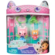 Casa de păpuși Gabi - Pachet de 2 figurine Queen Kitty Fairy și Kitty Gnome - Spin Master