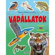 Cât de interesantă este lumea... Caiet de autocolante cu animale sălbatice