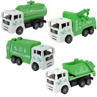 City Truck: Camion de transport gunoi în diferite variante de 12cm.