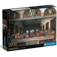 Colecția Muzeului: Leonardo da Vinci - Cina cea de Taină puzzle de 1000 de piese - Clementoni