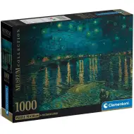 Colecția Muzeului: Van Gogh - Noapte înstelată puzzle compact HQC de 1000 de piese - Clementoni