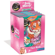 Crazy Chic: Beauty - mască facială cu animale, în mai multe variante, 1 buc. - Clementoni