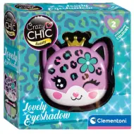 Crazy Chic: Fard de pleoape și aplicator în cutie de depozitare în formă de leopard - Clementoni