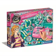 Crazy Chic: Set creativ de realizare a mesajelor din mărgele - Clementoni