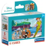 Cuburi de poveste Disney Classic, set de 6 - Clementoni